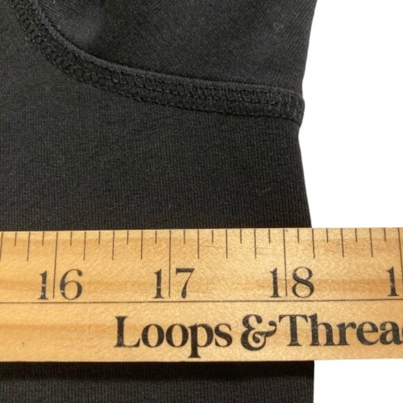 Christine Alexander Black Hoodie with Swarovski Crystals Full Zip, sz. Medium - Picture 13 of 14